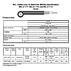 RF Feeder Cable RG58 Tlhaloso ea Botekgeniki