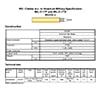 RF Feder Cable RG316 U Technical Specification