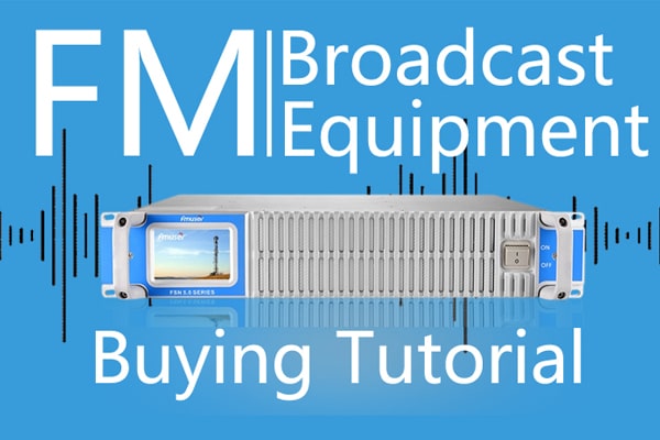 Notices Before Buying A FM Broadcast Transmitter