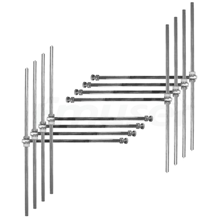 FMUSER FM-DV1 Eight Bay FM Transmitter Antenna 8 Bay FM Dipole Antenna for Sale