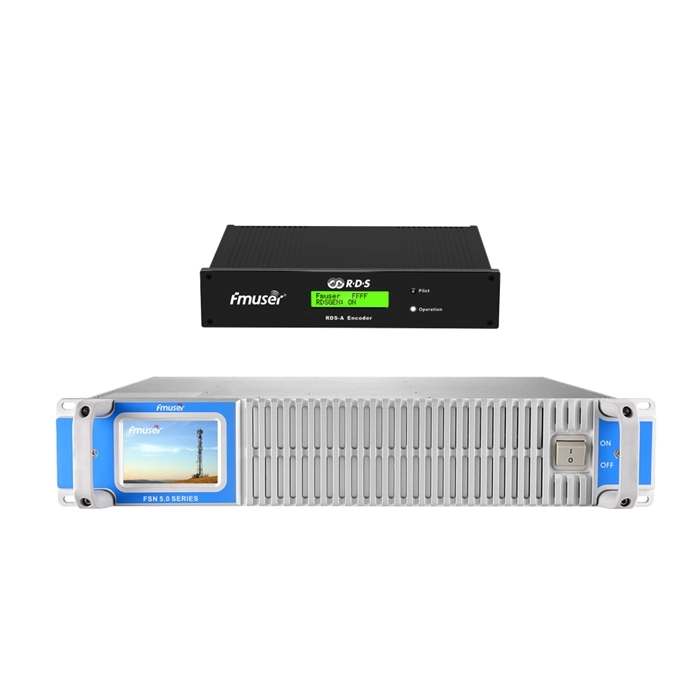 1KW FM Transmitter Package with RDS Encoder