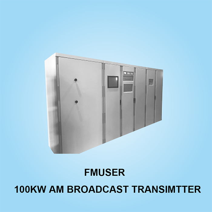Твердотільний AM-передавач FMUSER потужністю 100 кВт