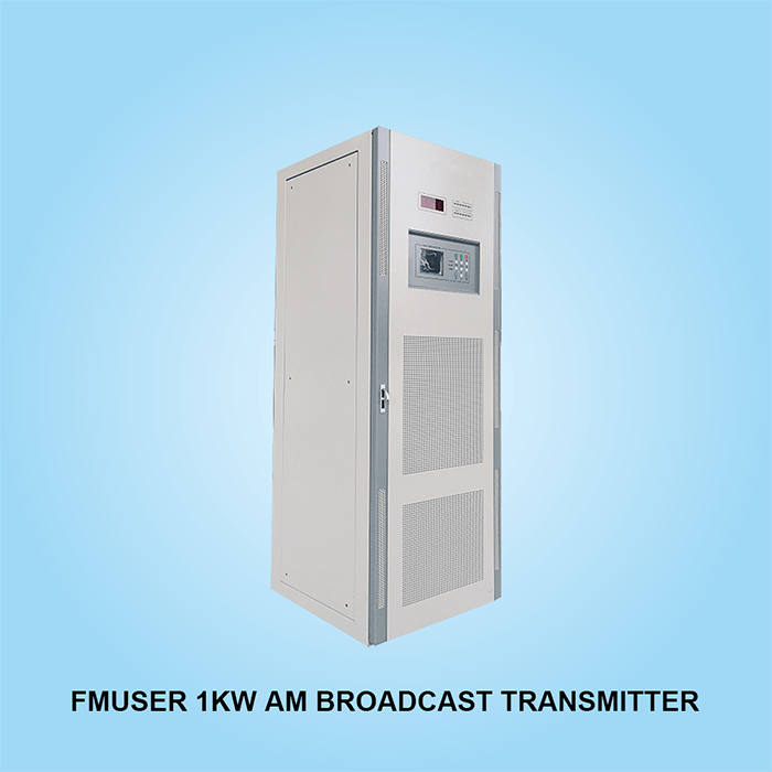Transmissor AM de estado sólido FMUSER de 1000 watts - fundo azul - 700 pixels