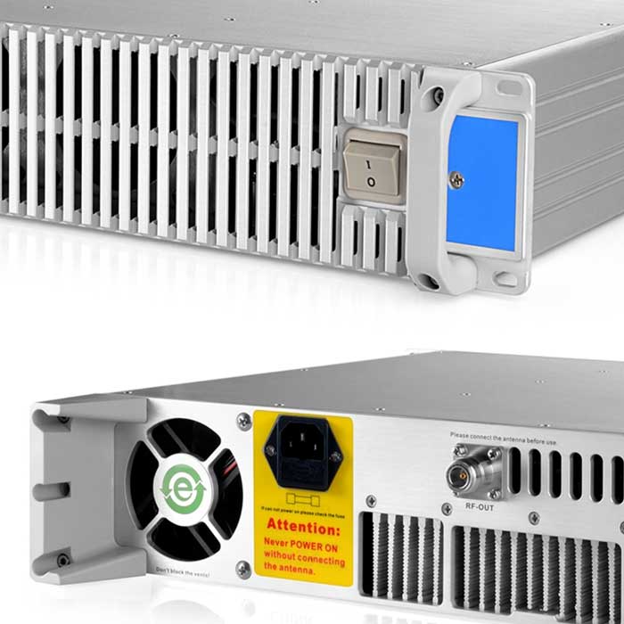 Appearance details of FMUSER 600 watt FM transmitter FSN-600T