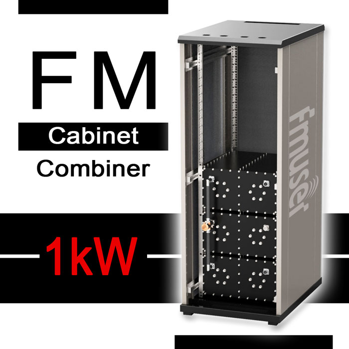 87-108 MHz 1kW 1 5/8" 2 Cav. N-Channel FM Starpoint Combiner Radio Repeater Duplexer High Power Radio Combiner fyrir FM stöð