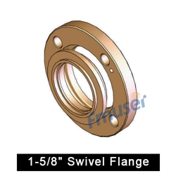 1-5-8 RF coxial සම්ප්‍රේෂණ මාර්ගය සඳහා 1-5/8" Swivel Flange
