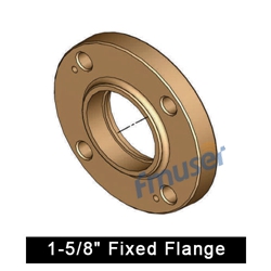 Flange fixo de 1-5/8" para linha de transmissão coxial RF 1-5-8