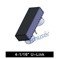 4-1/16" U–Link for 4-1/16" rigid coaxial transmission line
