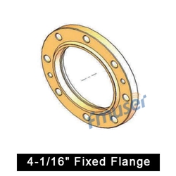 4-1/16" Fixed Flange for 4-1/16" rigid coaxial transmission line