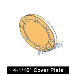 4-1 / 16" Cover Plate ho an'ny 4-1 / 16" tsipika fifindran'ny coaxial henjana