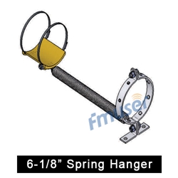 6-1/8” Spring Hanger for 6-1/8" rigid coaxial transmission line