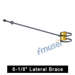 6-1 / 8 "Lateral Brace ho an'ny 6-1 / 8" tsipika fifindran'ny coaxial henjana