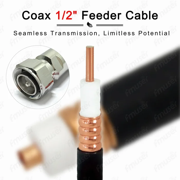 fmuser-rf-coax-1-2-feeder-кабель нь саадгүй дамжуулалт ба хязгааргүй боломжуудыг хангадаг.webp