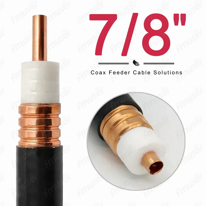 fmuser-rf-coax-7-8-feeder-cable-hutoa-usambazaji-umefumwa-na-uwezo-usio na kikomo.webp